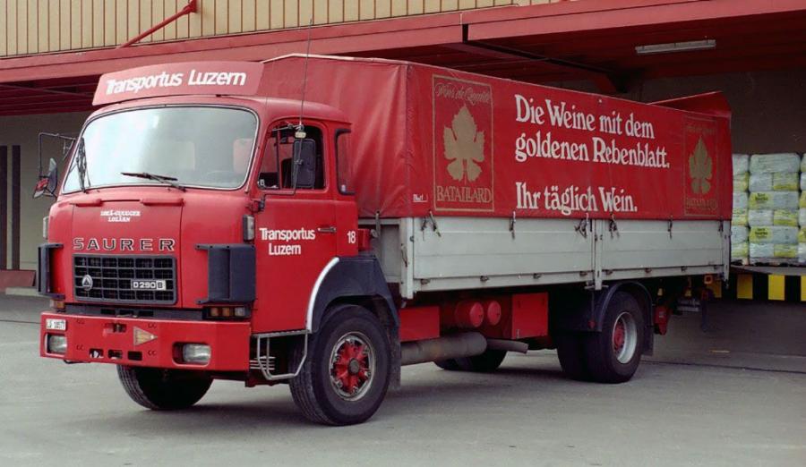  Saurer D290B 4x2 1976 года  (фото 1 из 1)